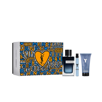 YVES SAINT LAURENT LIBRE 4 PCS SET: 1.7 EAU DE PARFUM SPRAY + 1.7 BODY  LOTION + MINI MASCARA VOLUME EFFECT FAUX CILS + POUCH - Nandansons  International Inc.