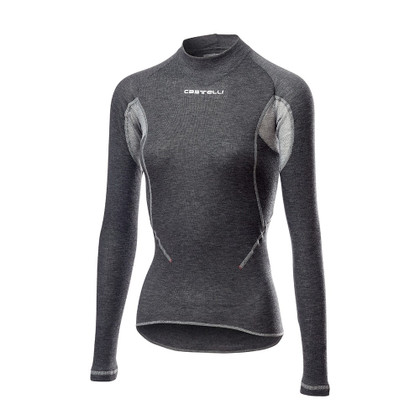 Maillot de corps Castelli Flanders 2 Warm à manches longues pour femme