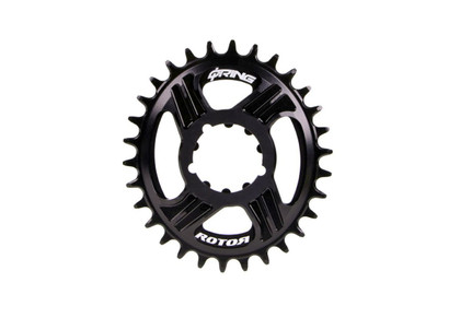 Plateau décalé QRings Sram Oval 32T-Noir