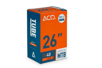 Chambre à air Cube Acid Schlauch 26 VTT Dunlop DV 40 mm