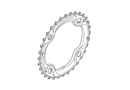 Plateau Shimano Deore 36D pour FC-M610/FC-T6010/FC-T611/FC-T521