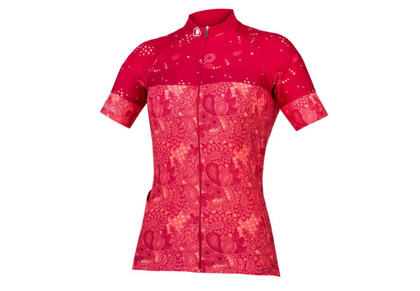 Maillot manches courtes Endura Paisley pour femme
