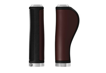 Poignées ergonomiques en cuir Brooks 130 mm-130 mm