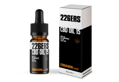 226ers Huile de CBD 15 Cannelle 30ml