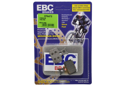 Coussinets EBC pour Formula 1/Mega/R1/RX CFA470 Vert