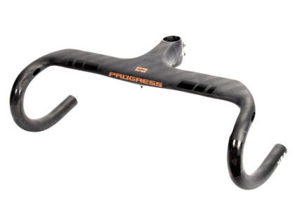Guidon de route en carbone Progress PG-243 LTD Cockpit 110 mm