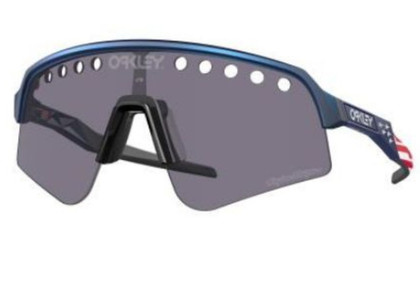 Lunettes Oakley Sutro Lite Sweep Tld Bleu Colorshift Prizm Gris