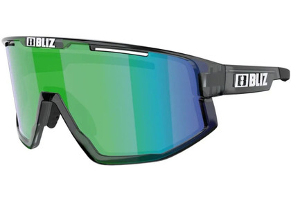 Lunettes Bliz Fusion Crystal Noir/Marron avec verres verts multi-usage
