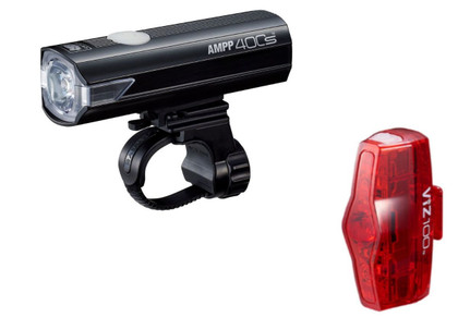 Cateye AMPP 400S/VIZ100 Kit phare/éclairage arrière