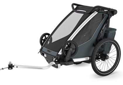 Remorque/poussette porte-bébé simple Thule Chariot Cross 2