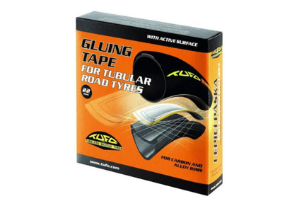 Ruban adhésif double face tubulaire Tufo carbone/aluminium