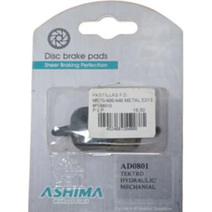 Pastillas Ashima Organicas Para Tektro Aquila