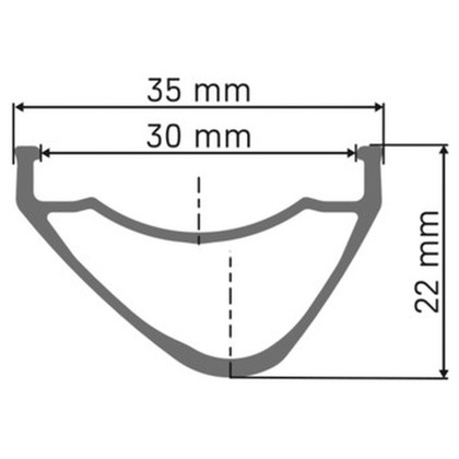 Rueda DT Swiss HX 1700 SP 29 CL 30mm 12/148mm Trasera