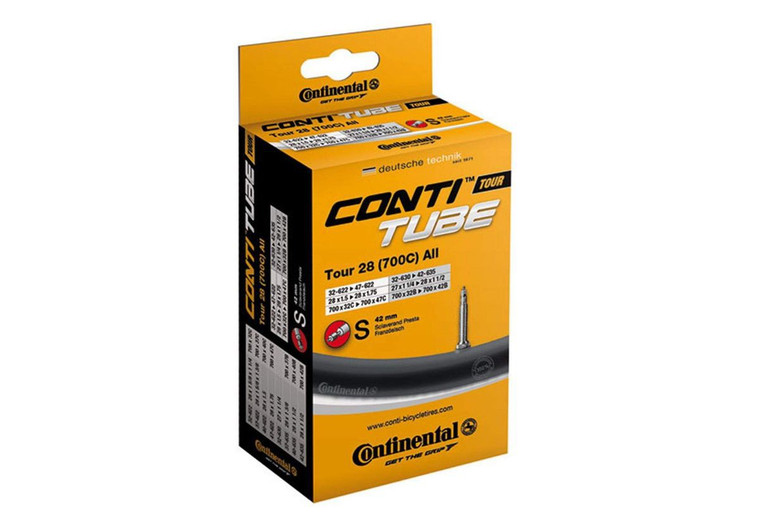 Chambre à air Continental Tour Slim 700 Presta 42 mm