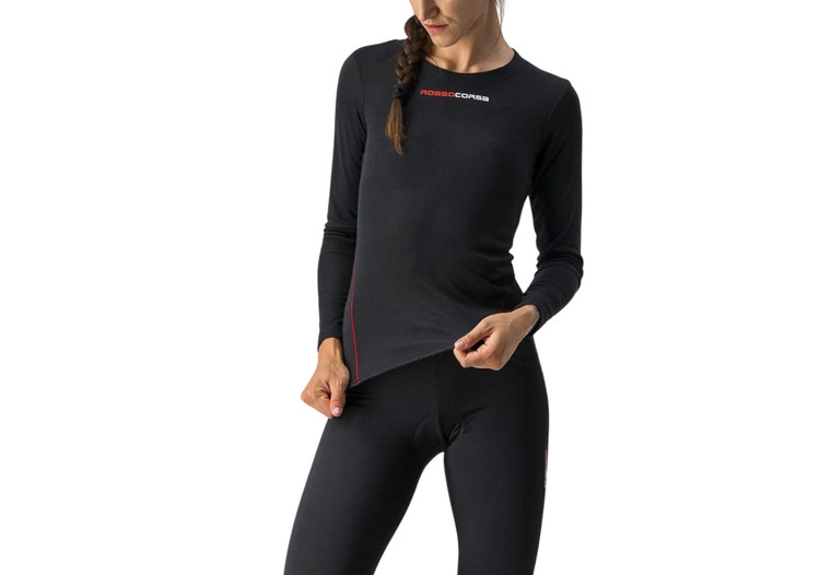 Castelli Prosecco Tech Damen Langarm-Unterhemd