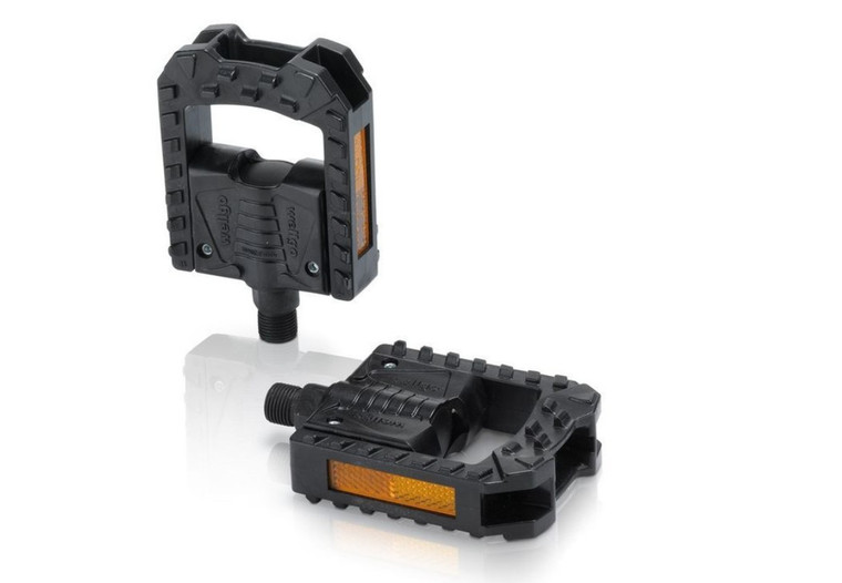 XLC PD-F01 Pédales Pliantes Plastique 99x80.5x28mm