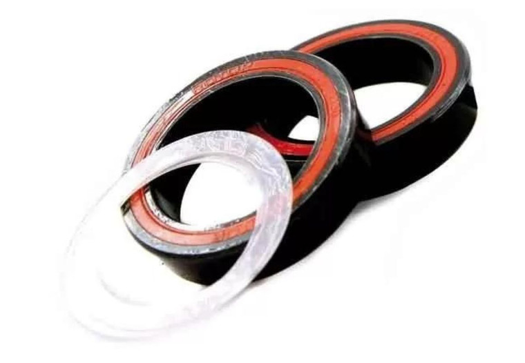 Jeu de Pédalier BB PRESS FIT 4130 - ACIER - NOIR RACE /