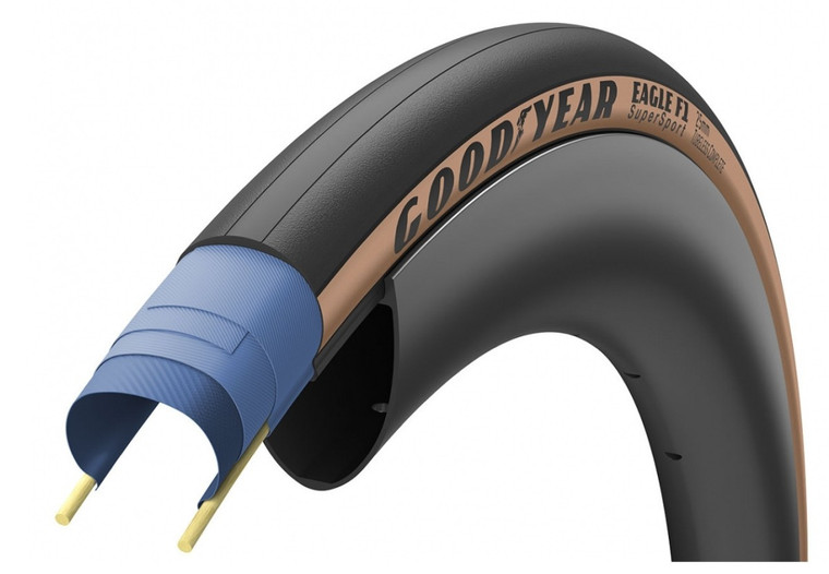 Cubierta Goodyear Eagle F1 SuperSport 700 TLC Marrone