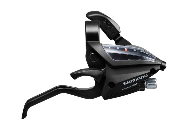 Plier Shimano à droite. 7v ST-EF500