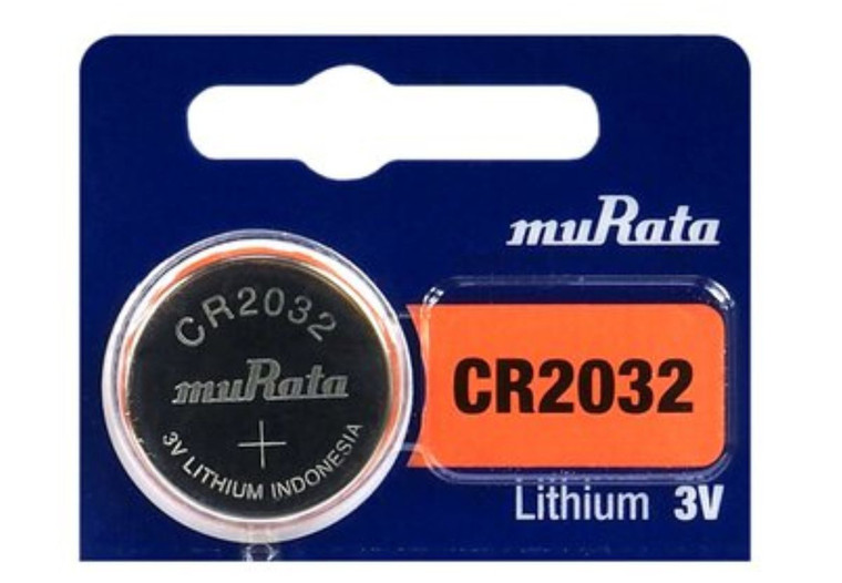 Pile bouton Murata CR2032lithium, 3V 220 mAh
