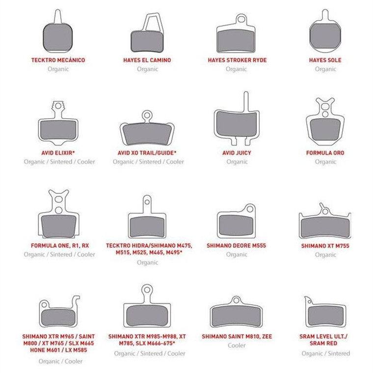 Plaquettes de frein frittées Onoff SRLevel Ultimate