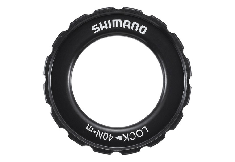 Anello di chiusura e rondella Shimano Centerlock HB-M618