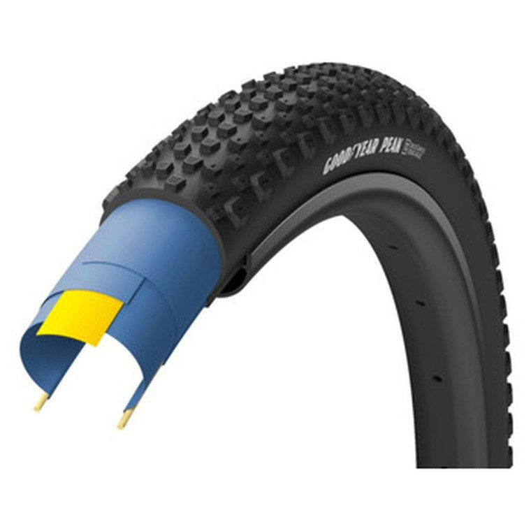 Cubierta Goodyear Peak 700 TLR 60 TPI