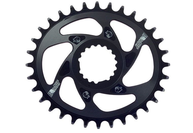 Plaque Bpart ovale pour Cannondale AI 12V SH 3mm Offset