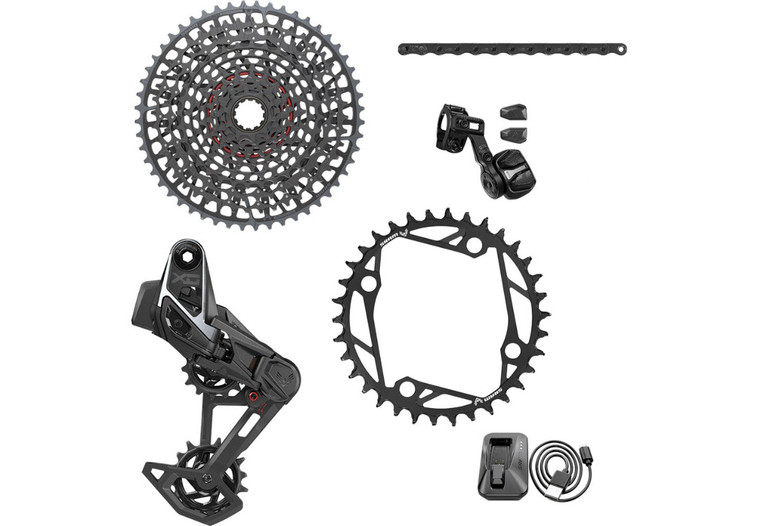 Groupe Sram X0 Eagle AXS E-Bike T-Type 104BCD (sans pédalier)