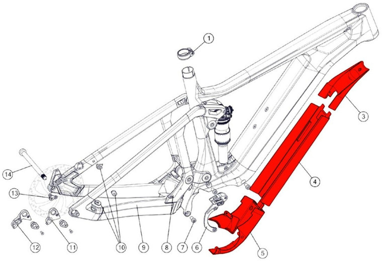 Kit de couverture BMC Trailfox AMP D/T