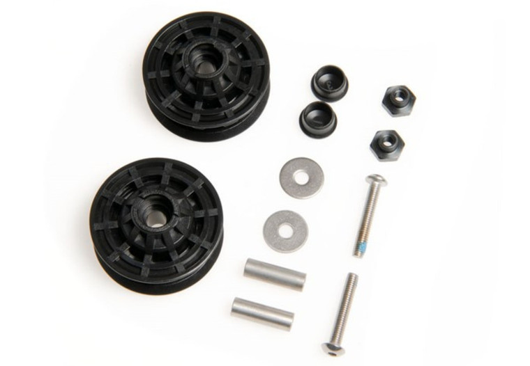 Roues de tendeur de chaîne de remplacement Brompton + accessoire (uniquement) - Pour Dr (paire)