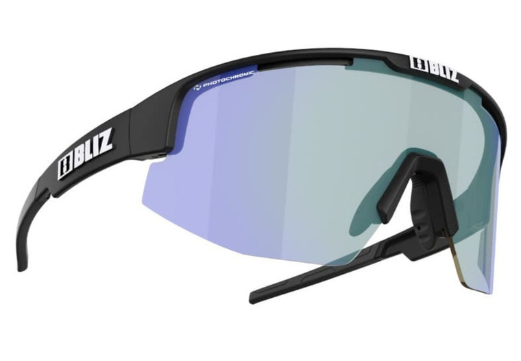 Lunettes Bliz Matrix Matt Black/Photochromic Brown avec verres bleus multi-usage