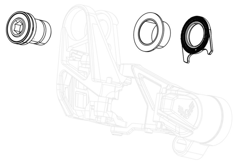 Kit Sram Tornillo Full Mount Eagle AXS T-Type X0