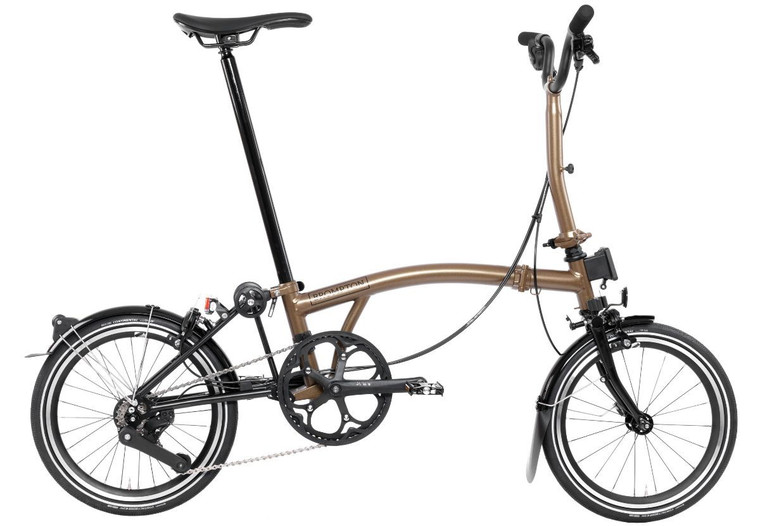 Bicicletta Brompton P-Line Urban Superlight M4L P54 25