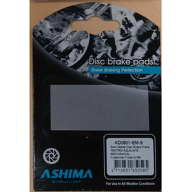 Pastillas Ashima Semi-Metal Para Tektro Aquila
