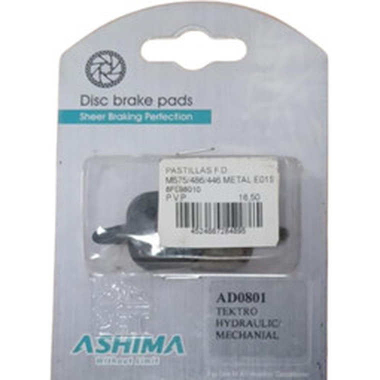 Pastillas Ashima Organicas Para Tektro Aquila