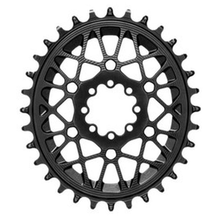 Plato Absolute Black Ovalado Direct Mount 3MM Offset Sram T-