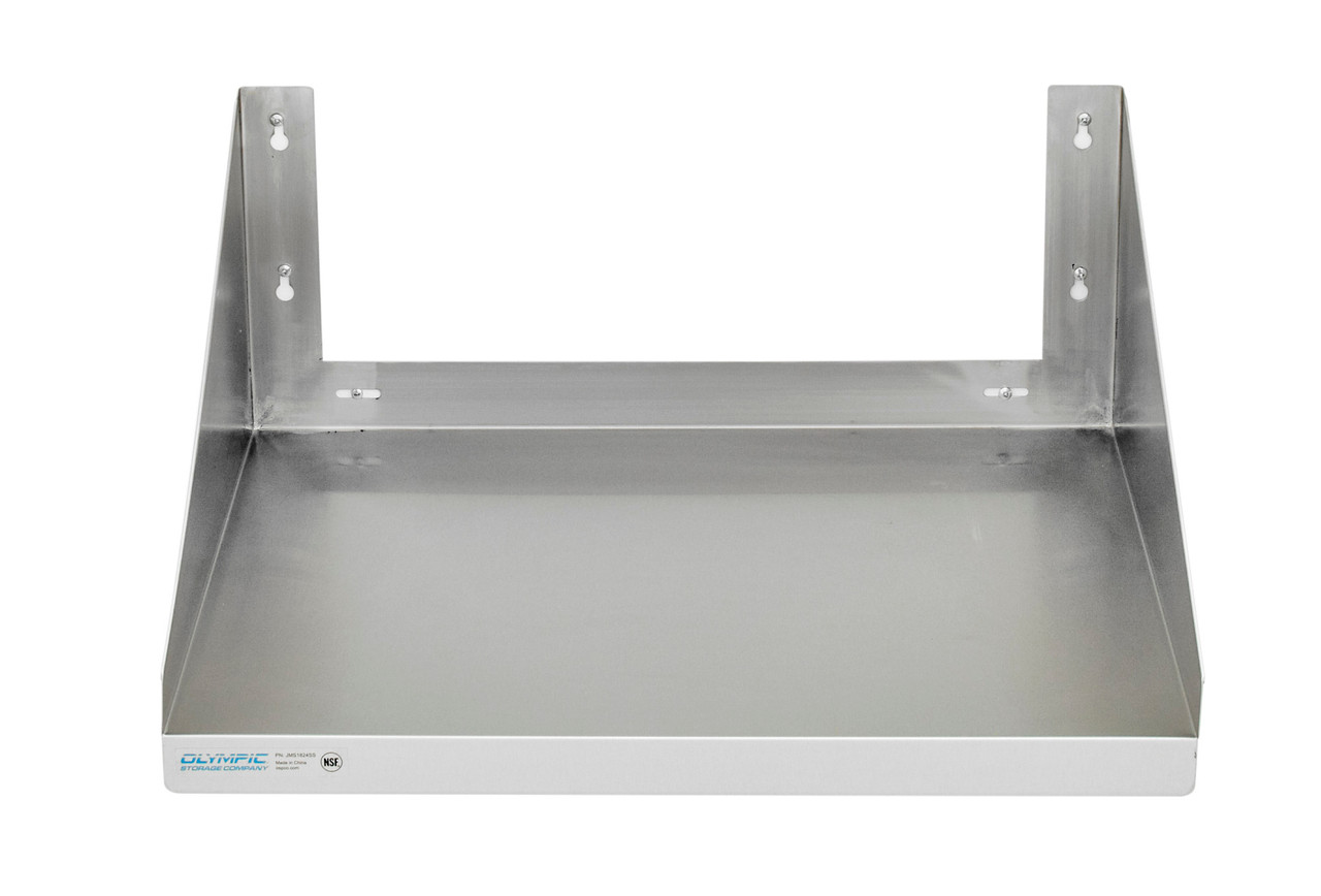 18 X 36 Stainless Steel Microwave Shelf