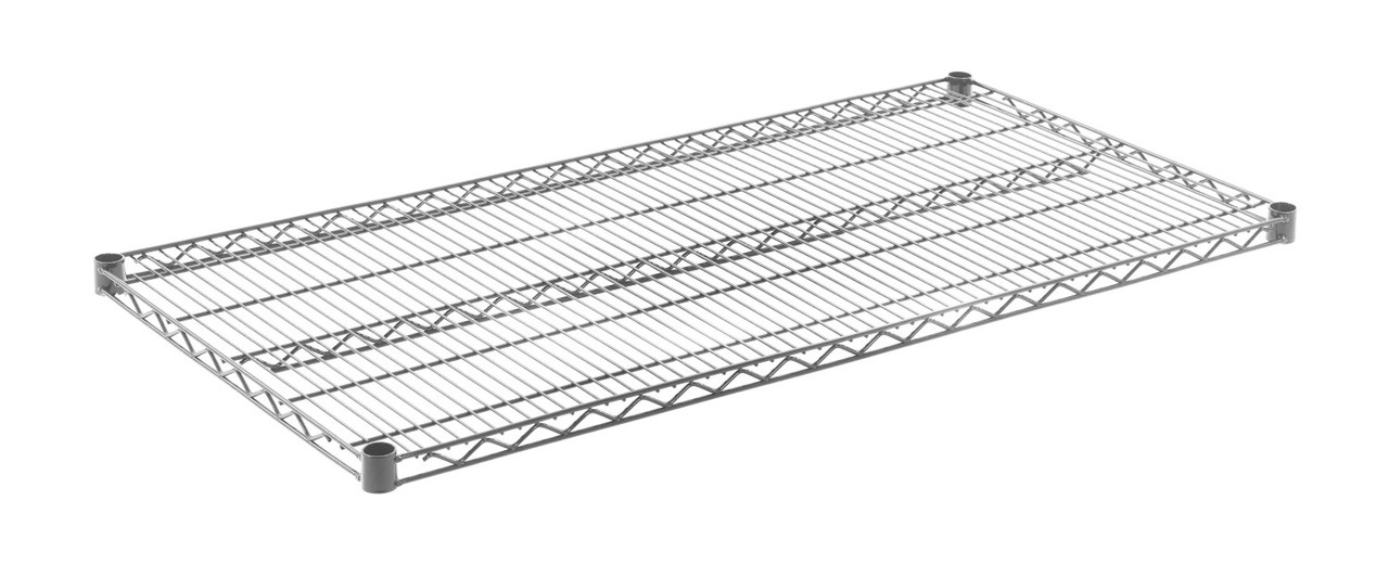 Olympic J2448G Wire Shelf, Gray-Guard Epoxy, 24