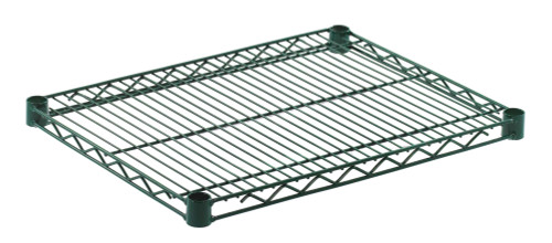 Olympic J1824K Wire Shelf, Green Epoxy, 18" x 24"