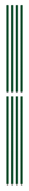 Olympic J74TSPK-4PK Split Stationary Posts, Green Epoxy, 74", 4-Pack