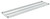 Olympic J1460C Wire Shelf, Chromate, 14" x 60"