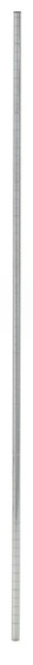 Olympic J74UC Mobile-Ready Wire Shelving Post, Chromate, 74"