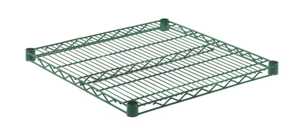 Olympic J2424K Wire Shelf, Green-Guard Epoxy, 24" x 24"