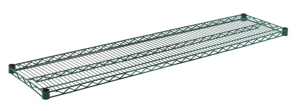 Olympic J1460K Wire Shelf, Green-Guard Epoxy, 14" x 60"