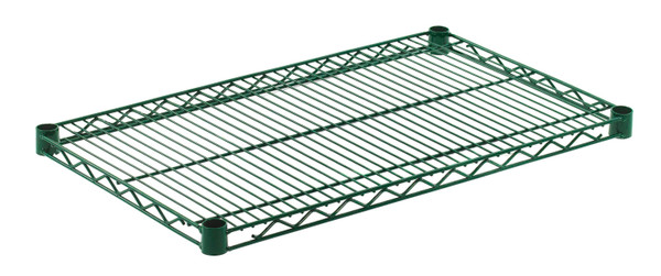 Olympic J1830K Wire Shelf, Green-Guard Epoxy, 18" x 30"