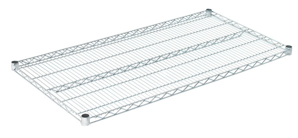 Olympic J2448C Wire Shelf, Chromate, 24" x 48"