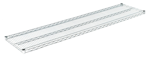 Olympic J1872C Wire Shelf, Chromate, 18" x 72"