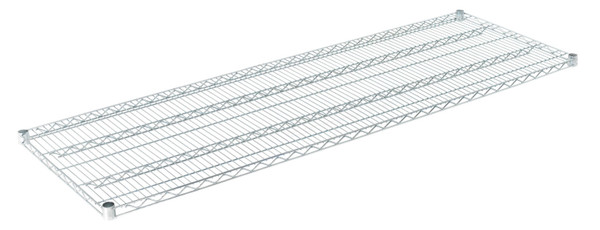 Olympic J2472C Wire Shelf, Chromate, 24" x 72"