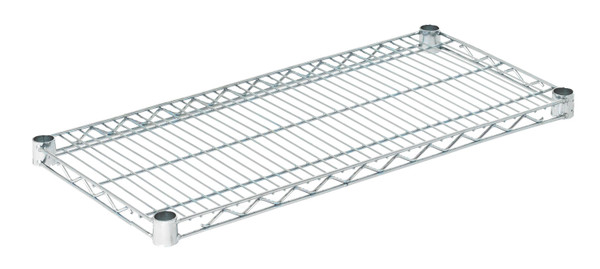 Olympic J1430C Wire Shelf, Chromate, 14" x 30"